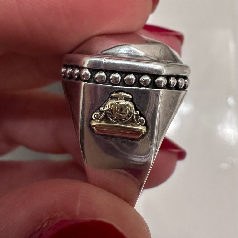 LAGOS Rocks Sterling Silver and 18K ring - Picture 9 of 11